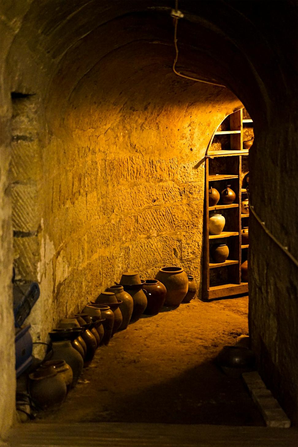 Wine cellar tour